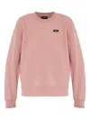 Kate Spade Logo-patch Sweatshirt In Pink