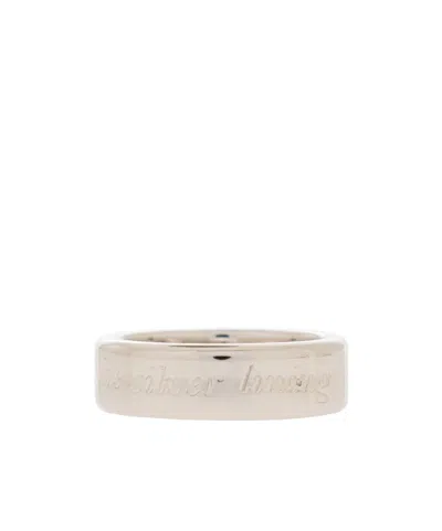 Kate Spade Logo Ring In Yellow