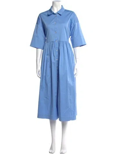 Pre-owned Kate Spade Long Dress In Blue