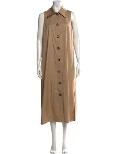 Pre-owned Kate Spade Long Dress In Brown