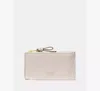 Kate Spade New York Loop Pebbled Leather Card Case In Neutral
