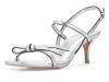 Kate Spade New York Loop Slingback Sandal In Silver