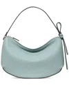 Kate Spade Loop Medium Pebbled Leather Shoulder Bag In Blue