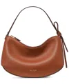 Kate Spade Loop Medium Pebbled Leather Shoulder Bag In Brown