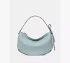 Kate Spade Loop Medium Pebbled Leather Shoulder Bag In Blue