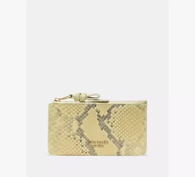 Kate Spade Loop Snake Embossed Zip Card Case