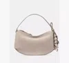 Kate Spade Loop Suede Shoulder Bag In Neutral