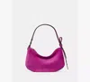 Kate Spade Loop Suede Shoulder Bag In Red