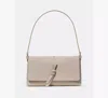 Kate Spade Loop Suede Small Shoulder Bag In White