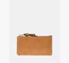 Kate Spade Loop Suede Zip Card Case In Brown