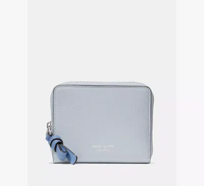 Kate Spade Loop Zip Around Wallet In Blue