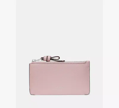 Kate Spade Loop Zip Card Case In Pink