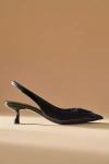 Kate Spade New York Lover Slingback Pointed Toe Kitten Heel Pump In Black