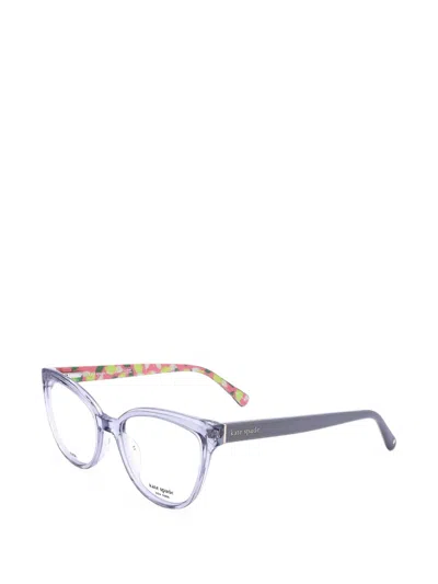Kate Spade Lucinda Cat-eye Glasses In Blue