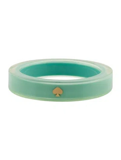 Pre-owned Kate Spade Lucite Spade Bange Braccelet, 8" In Multi