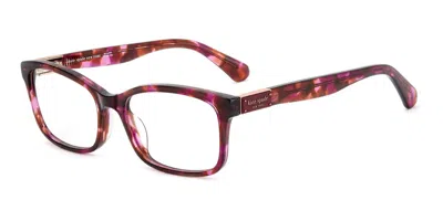 Kate Spade Lucyann 4/g Asian Fit Ht8 Women's Glasses Tortoiseshell Size 50 - Free Lenses - Blue Light Block Ava In Brown