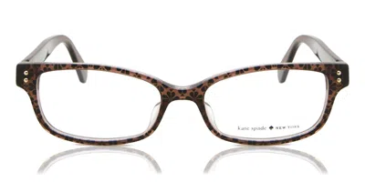 Kate Spade Lucyann2 Fl4 Women's Glasses Brown Size 51 - Free Lenses - Blue Light Block Available