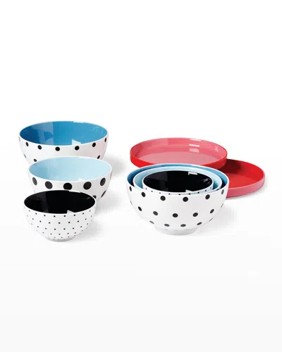 Kate Spade Luna 8-piece Nesting Dinnerware Set In Multi