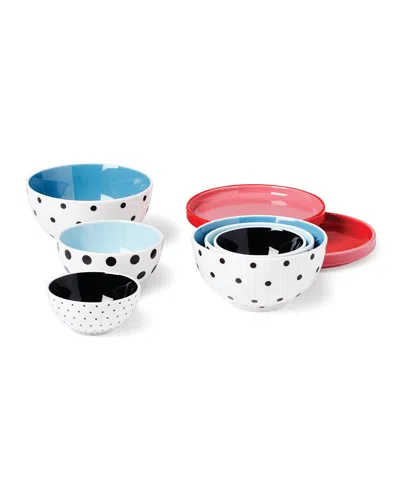 Kate Spade Luna Mini 8-piece Nesting Dinnerware Set In Pink