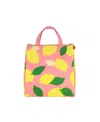 Kate Spade Lunch Bag In Lemon Toss