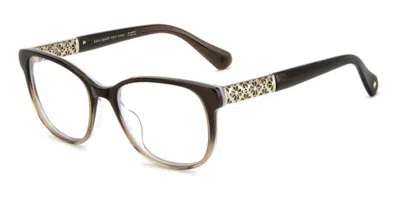 Kate Spade Lyssa 2/g Vestibilità Orientale 09q Occhiali Da Vista Marroni Per Donna (solo Montatura) In Brown