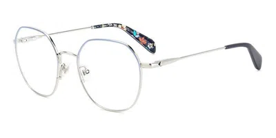 Kate Spade Madisyn/g Asian Fit Women's Glasses, Blue, Size 52 In Silver