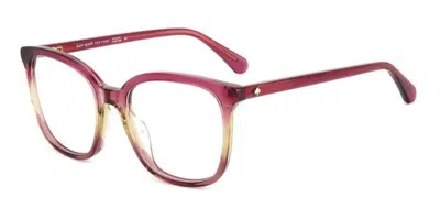 Kate Spade Madrigal/g Asian Fit 2tj Women's Glasses Pink Size 53 - Free Lenses - Blue Light Block Available In Neutral