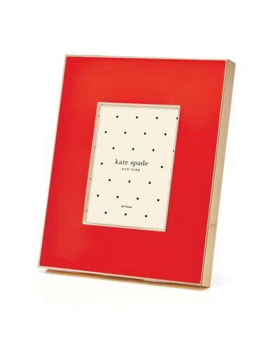 Kate Spade Make It Pop 5x7 Frame In Red
