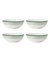 Kate Spade Make It Pop All-purpose Bowls, Set Of 4 In Green