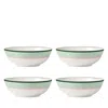 Kate Spade Make It Pop 4-piece All-purpose Bowl Set In Green