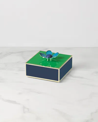 Kate Spade Make It Pop Floral Box In Green