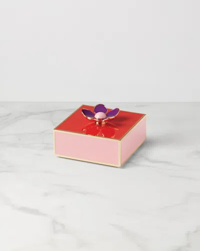 Kate Spade Make It Pop Floral Box In Pink