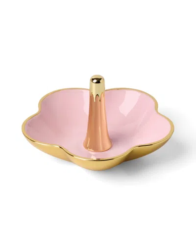 Kate Spade Make It Pop Metal Ring Dish In Pink