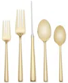 Kate Spade Malmo Gold 20-pc Flatware Set, Service For 4 In Gold Plated