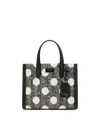 Kate Spade Manhattan Dot Tweed Small Tote Bag In Black Multi