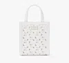 Kate Spade Manhattan Eyelet Mini Tote In True White