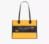 Kate Spade Manhattan Taxi Large Market Tote In Yellow