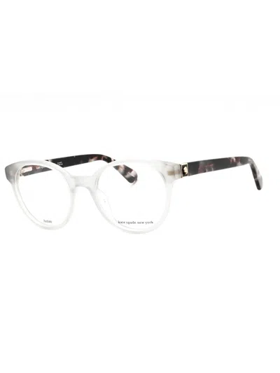 Kate Spade Marcilee Round Acetate Eyeglasses For Women In White