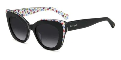 Kate Spade Marigold/s 807/9o Women's Sunglasses Black Size 51
