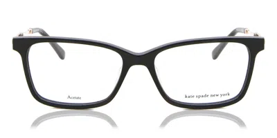 Kate Spade Melody/g Vestibilità Orientale 807 Occhiali Da Vista Neri Per Donna (solo Montatura) In Black