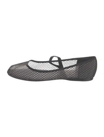 Pre-owned Kate Spade Mesh Patterned Ballet Flats In Multicolor