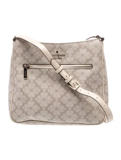 Pre-owned Kate Spade Messenger Bag In Neutral