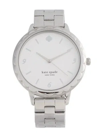 Pre-owned Kate Spade Metro Scallop Watch, 38mm In Multi