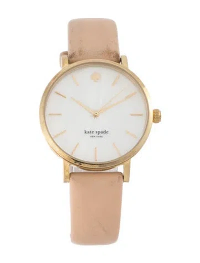 Pre-owned Kate Spade Metro Watch In Multi