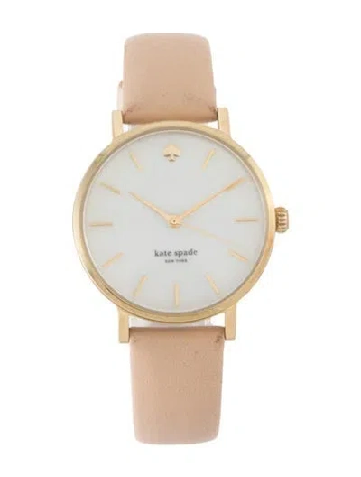 Pre-owned Kate Spade Metro Watch In Multi