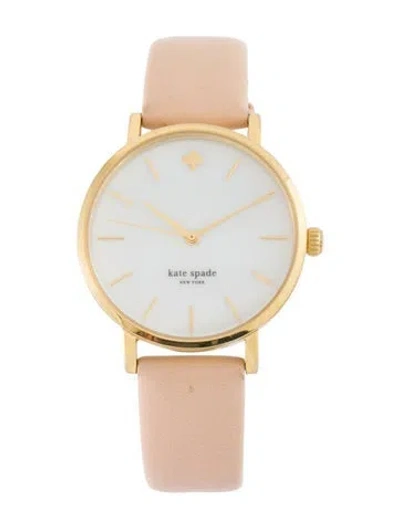 Pre-owned Kate Spade Metro Watch In Multi