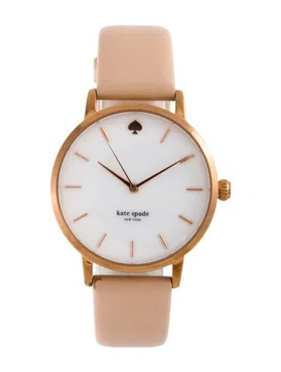 Pre-owned Kate Spade Metro Watch In Multi