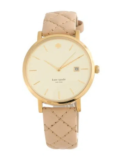 Pre-owned Kate Spade Metro Watch In Multicolor