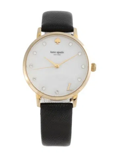 Pre-owned Kate Spade Metro Watch In Multicolor