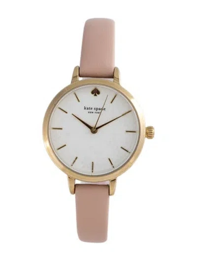 Pre-owned Kate Spade Metro Watch In Multicolor